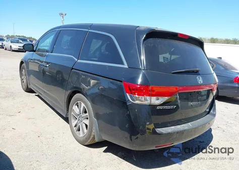 2016 Honda Odyssey Touring/Touring Elite z USA, uszkodzony, nr VIN 5FNRL5H93GB054841